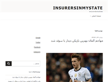Tablet Screenshot of insurersinmystate.com